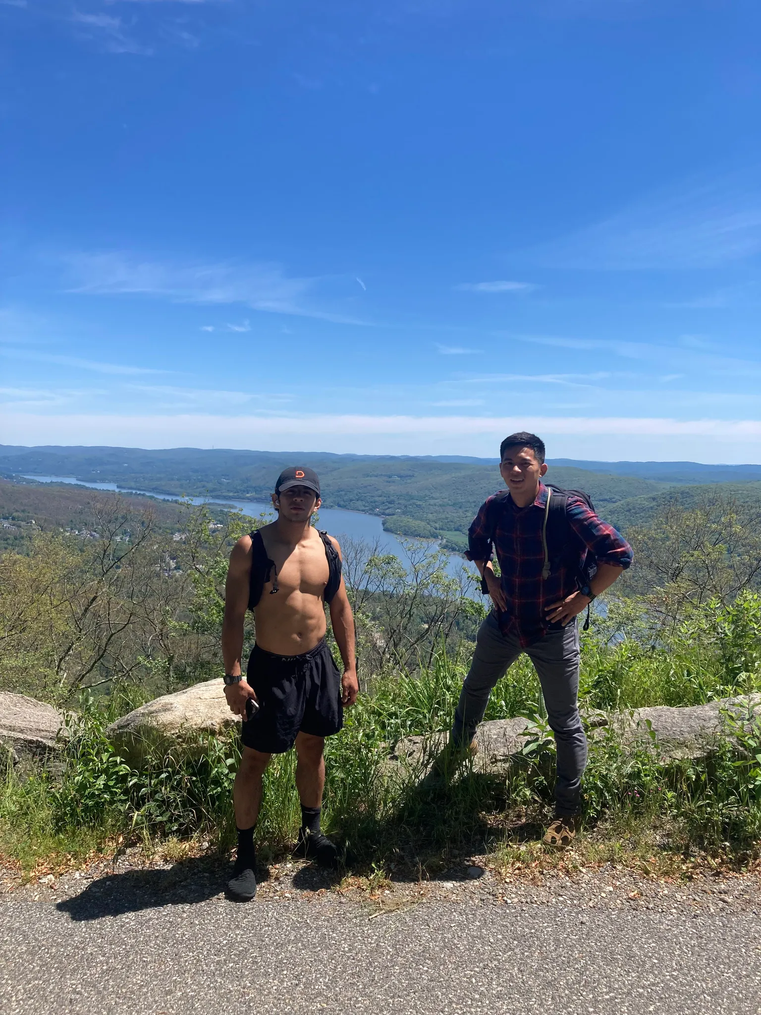 Fernando on a trail hike